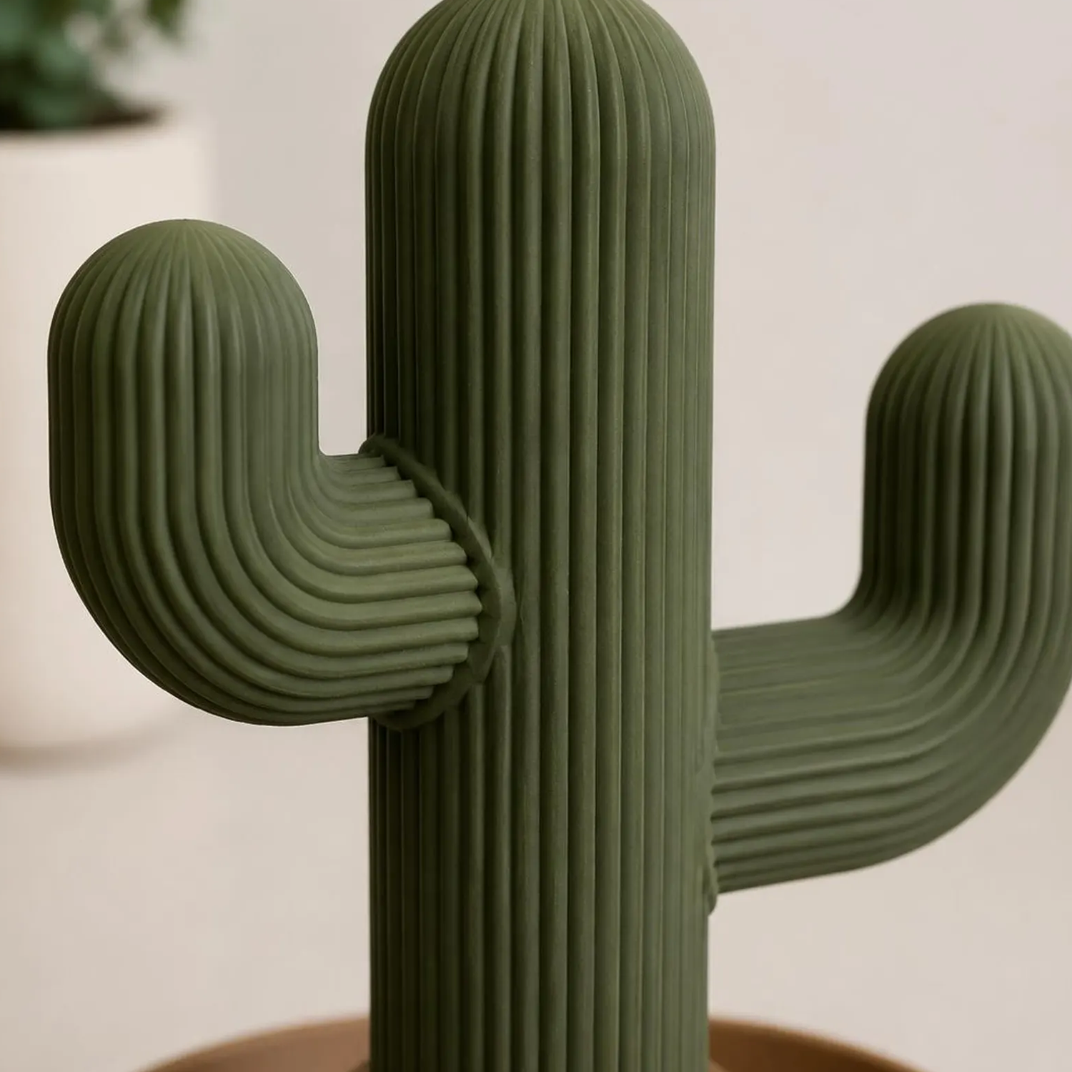Cactus‑Shaped Multi‑Purpose Desk Organizer Headphone Holder