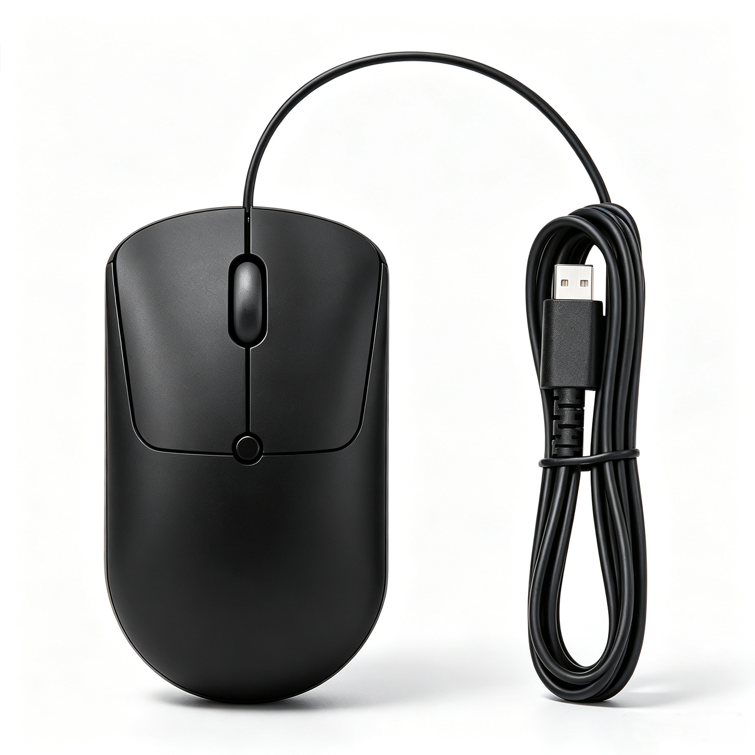 Compact USB‑C Wired Portable Mouse With Adjustable DPI