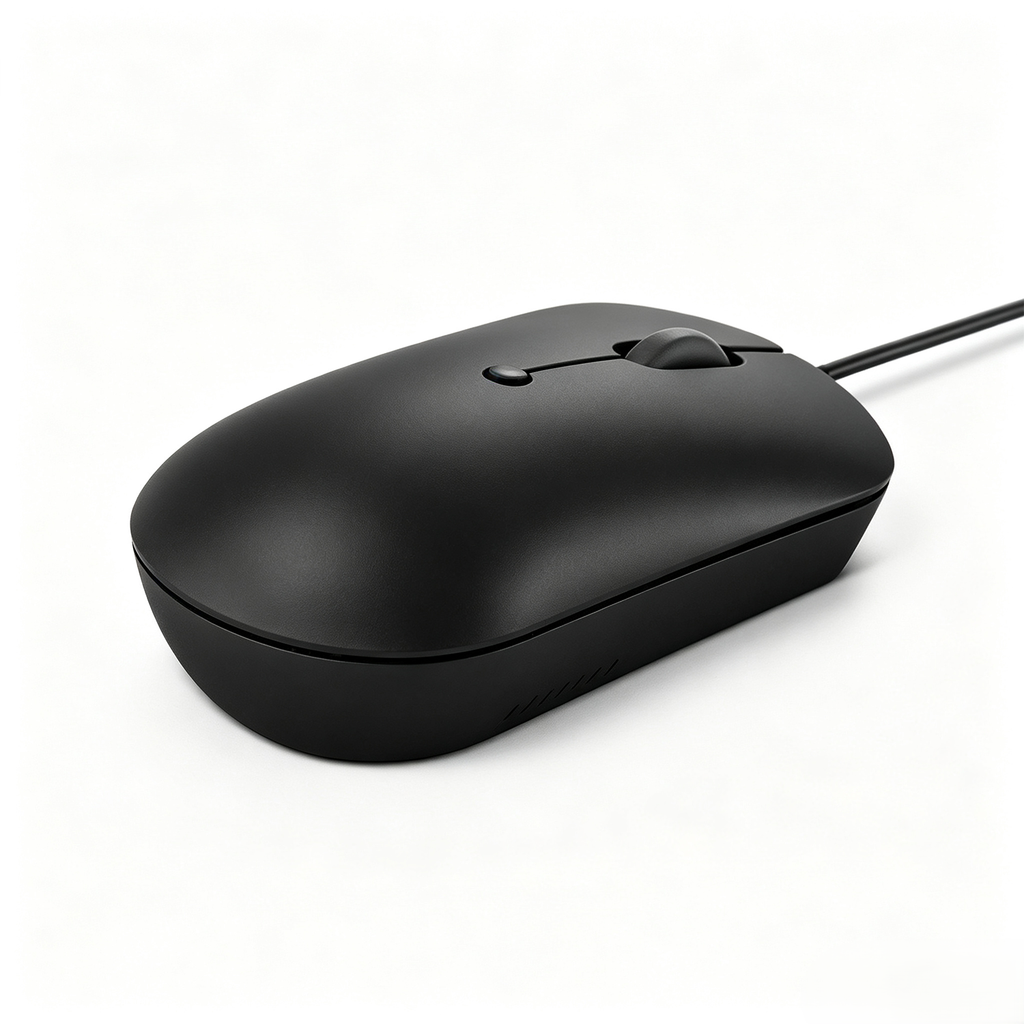 Compact USB‑C Wired Portable Mouse With Adjustable DPI
